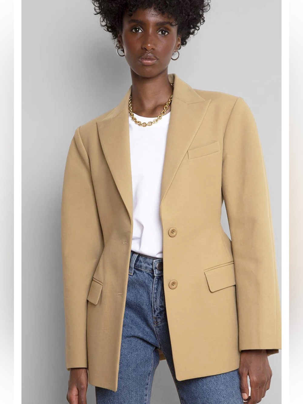 THE FRANKIE SHOP COLETTE HOURGLASS BLAZER